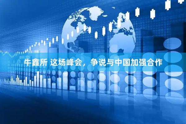 牛鑫所 这场峰会，争说与中国加强合作
